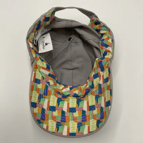 Disneys Contemporary Resort Embroidered Mickey Mouse Adjustable‎ Hat Grey New - Picture 4 of 6